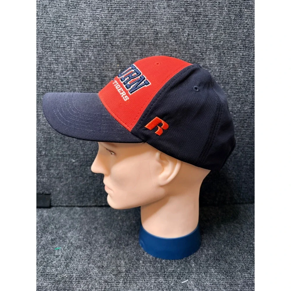 Russell Athletic Auburn Tigers Hat Navy Blue Orange Adjustable Baseball Cap